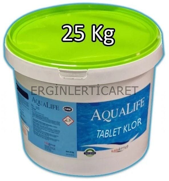 %90 Tablet Klor AquaLife (25kg)