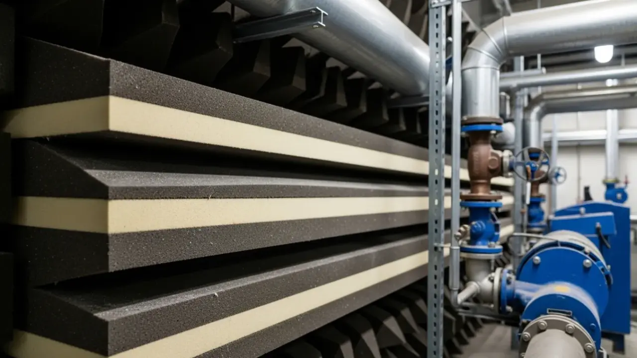 Makine Dairesi Bariyerli Ses Yalıtımı ve Endüstriyel Gürültü Kontrolü