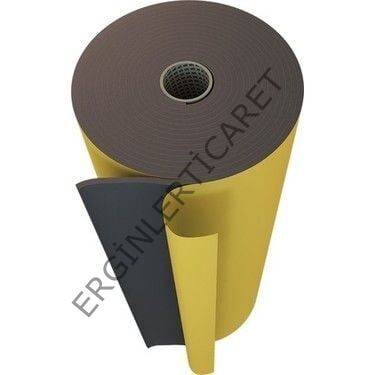 Oto Ses Yalıtımı Yapışkanlı Kauçuk Köpüğü 6mm 5m²