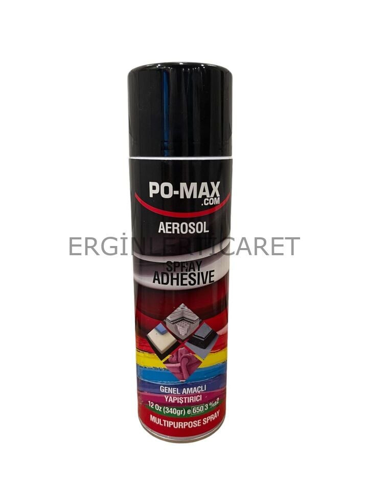 Akustik Sünger Yapıştırıcı Sprey Pomax 340gr